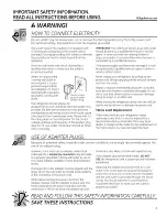 Preview for 3 page of GE GTT16DBEMRCC Owner'S Manual And Installation Instructions