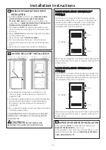 Preview for 11 page of GE GTUN275EMWW Installation Instructions Manual