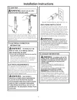 Preview for 6 page of GE GTUN275GM1WW Installation Instructions Manual