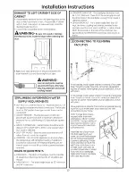 Preview for 10 page of GE GTUN275GM1WW Installation Instructions Manual