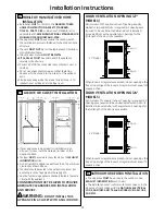 Preview for 11 page of GE GTUN275GMWW Installation Instructions Manual