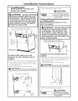 Preview for 9 page of GE GTUP240EM1WW Installation Instructions Manual