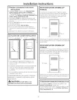 Preview for 11 page of GE GTUP240EM1WW Installation Instructions Manual