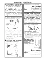 Предварительный просмотр 21 страницы GE GTUP240EM4WW Installation Instructions Manual