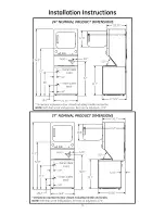 Предварительный просмотр 3 страницы GE GTUP240EM5WW Installation Instructions Manual