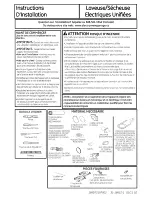 Предварительный просмотр 13 страницы GE GTUP270EM1WW Installation Instructions Manual