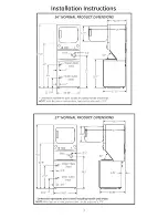 Предварительный просмотр 3 страницы GE GTUP270GM1WW Installation Instructions Manual