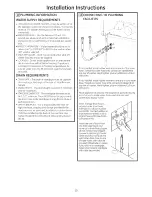 Предварительный просмотр 10 страницы GE GTUP270GM1WW Installation Instructions Manual