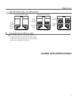 Предварительный просмотр 23 страницы GE GTUP270GMWM Owner'S Manual