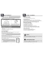 Preview for 2 page of GE GTV085PANRSG User And Care Manual