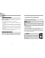 Preview for 6 page of GE GTV120PANR User And Care Manual