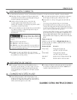 Preview for 55 page of GE GTW220 Owner'S Manual & Installation Instructions