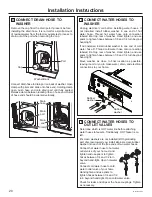 Preview for 20 page of GE GTW525 Owner'S Manual & Installation Instructions