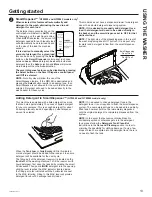 Preview for 13 page of GE GTW720 Owner'S Manual & Installation Instructions