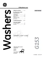 GE GTWN4250DWS Owner'S Manual предпросмотр