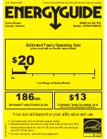 GE GTWN4250MWS Energy Manual preview