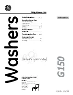 Preview for 1 page of GE GTWN5550DWW Owner'S Manual