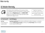 Preview for 8 page of GE GTWS8650DWS Training Manual