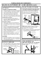 Preview for 34 page of GE GUD24GSSM1WW Installation Instructions Manual