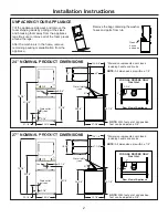 Предварительный просмотр 2 страницы GE GUD24GSSMWW Installation Instructions Manual