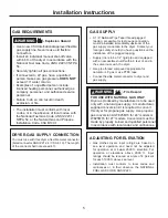 Preview for 5 page of GE GUD24GSSMWW Installation Instructions Manual