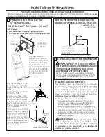 Предварительный просмотр 4 страницы GE GUD27ESMMW Installation Instructions Manual