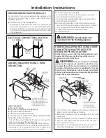 Предварительный просмотр 5 страницы GE GUD27ESMMW Installation Instructions Manual