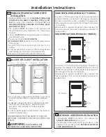 Предварительный просмотр 11 страницы GE GUD27ESMMW Installation Instructions Manual