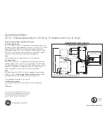 Preview for 3 page of GE GUD27ESSJ Quick Installation Manual