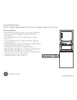 Preview for 5 page of GE GUD27ESSJ Quick Installation Manual