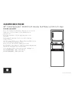 Preview for 4 page of GE GUD27ESSM Dimensions And Installation Information