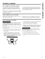 Preview for 41 page of GE GVS04BD Owner'S Manual & Installation Instructions