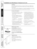 Предварительный просмотр 22 страницы GE GVS04BDWASS Owner'S Manual And Installation