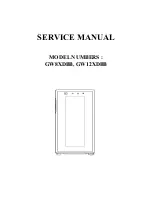 Preview for 1 page of GE GW12XDBB Service Manual