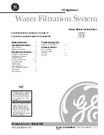 GE GX1S15C Owner'S Manual And Installation preview