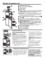 Preview for 12 page of GE GXCF25HBS* Chiller Owner'S Manual