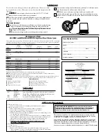 Предварительный просмотр 2 страницы GE GXFM03C Use And Care & Installation Instructions Manual