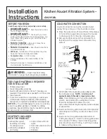 Preview for 4 page of GE GXK285JBL Owner'S Manual And Installation Instructions