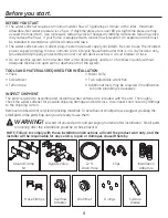 Предварительный просмотр 8 страницы GE GXMH31H Owner'S Manual & Installation Instructions