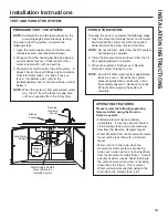 Preview for 19 page of GE GXRQ18NBN Owner'S Manual & Installation Instructions