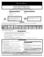 Предварительный просмотр 1 страницы GE GXRTQR Installation Instructions