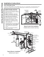 Preview for 14 page of GE GXRV40TBN Owner'S Manual