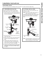 Preview for 15 page of GE GXRV40TBN Owner'S Manual