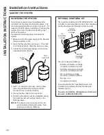 Preview for 22 page of GE GXRV40TBN Owner'S Manual