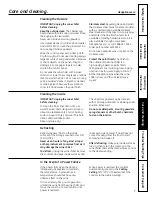 Preview for 7 page of GE GXS05WLS Owner'S Manual And Installation