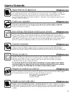 Preview for 59 page of GE GXSF27E Owner'S Manual & Installation Instructions