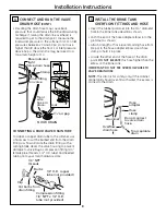 Предварительный просмотр 8 страницы GE GXSF30H Owner'S Manual And Installation Instructions