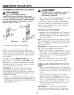 Preview for 13 page of GE GXSF30V Owner'S Manual And Installation Instructions