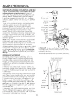Предварительный просмотр 21 страницы GE GXSF30V Owner'S Manual And Installation Instructions