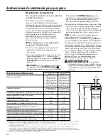 Предварительный просмотр 42 страницы GE GXSF35E Owner'S Manual & Installation Instructions